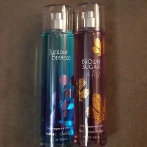 2pcs Bath & Body Works fragrance Mist